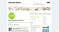 Desktop Screenshot of alexandrusenciuc.com